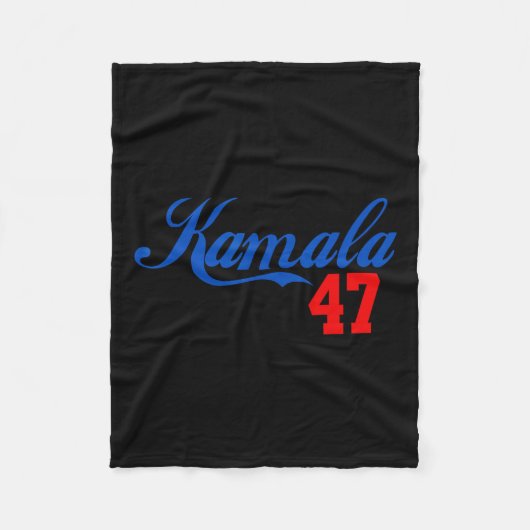 Cute Kamala Harris 47 Th President Usa America 202 フリースブランケット (正面)