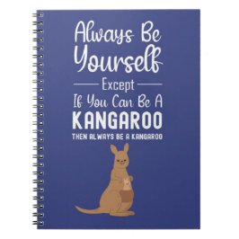 Cute Kangaroo Gifts Funny Humor Animal Humorous ノートブック