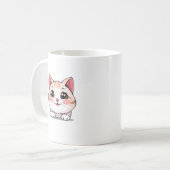 Cute Kawaii Animal Mug コーヒーマグカップ (正面左)
