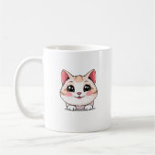 Cute Kawaii Animal Mug コーヒーマグカップ (左)