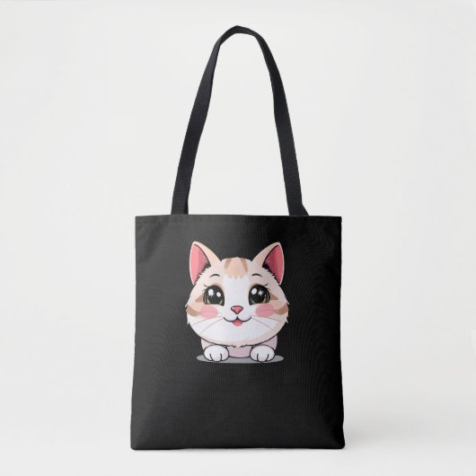 Cute Kawaii Animal  Tote Bag トートバッグ (正面)