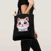 Cute Kawaii Animal  Tote Bag トートバッグ (クローズアップ)