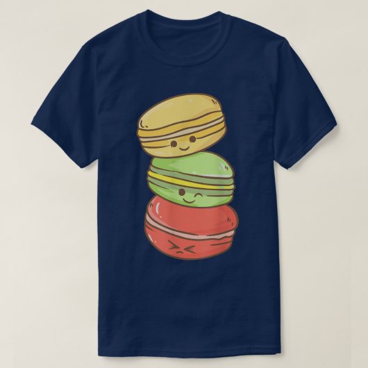 Cute Kawaii Anime  Macaroon  Aesthetic Japanese  Tシャツ (デザイン正面)