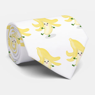 Cute kawaii banana cartoon ネクタイ