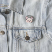 Cute Kawaii Bat Pin - "Daisuki" (I Love You) Japan 缶バッジ (インサイチュ)