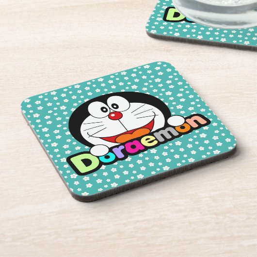 Cute Kawaii Black Doraemon Anime コースター (左側)