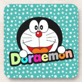 Cute Kawaii Black Doraemon Anime コースター (正面)