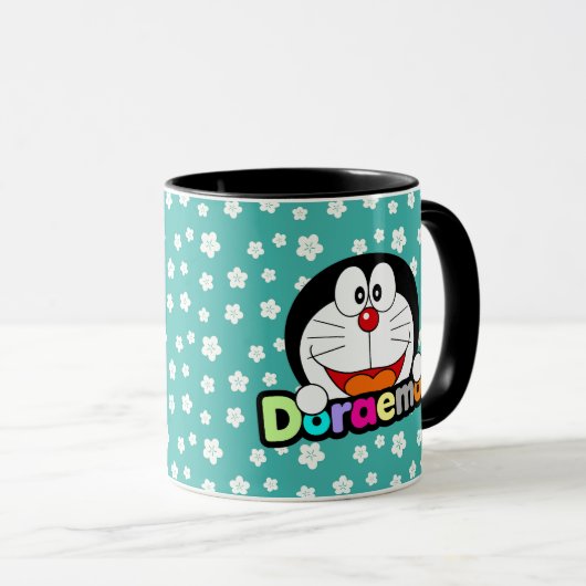 Cute Kawaii Black Doraemon Anime マグカップ (正面右)