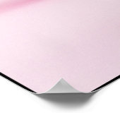 Cute Kawaii Bubble Tea Character Poster ポスター (角)