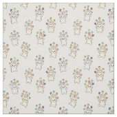 Cute Kawaii Bunny ファブリック (見本)