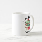 Cute Kawaii Cactus Prickly But Loved Coffee Mug コーヒーマグカップ (正面右)