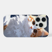 Cute Kawaii Cat iPhoneケース (裏面横)