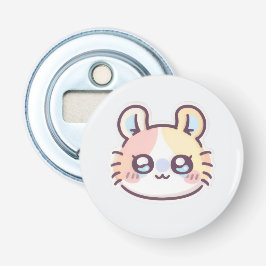 Cute Kawaii Cat Pin – Adorable Kitty Button Badge 栓抜き