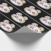 Cute Kawaii Cat Sticker – Adorable Kitty Aesthetic ラッピングペーパー (角)