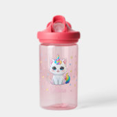 Cute kawaii Caticorn Baby Bottle ウォーターボトル (正面)