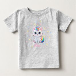 Cute Kawaii Caticorn Baby T-shirt ベビーTシャツ