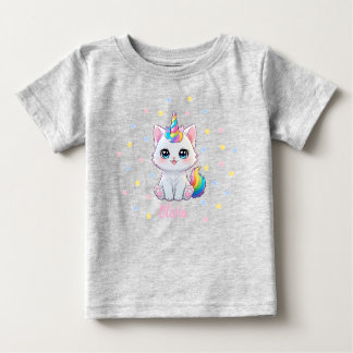 Cute Kawaii Caticorn Baby T-shirt ベビーTシャツ