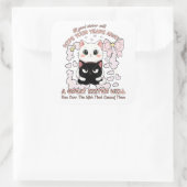 Cute Kawaii cats スクエアシール (バッグ)