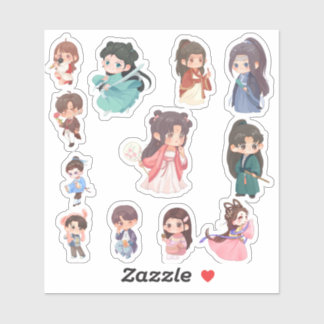 Cute Kawaii Chibi Character Stickers シール
