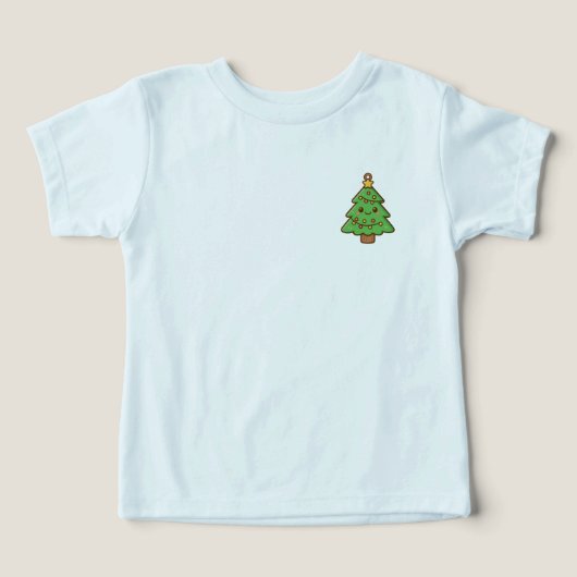 Cute Kawaii Christmas Tree Shirt • Cute Holiday Gi (デザイン正面)