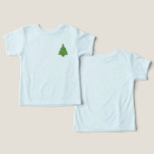 Cute Kawaii Christmas Tree Shirt • Cute Holiday Gi (デザイン正面&裏面)