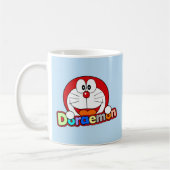 Cute Kawaii Doraemon Anime コーヒーマグカップ (左)