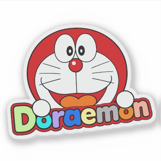 Cute Kawaii Doraemon Anime シール (正面)