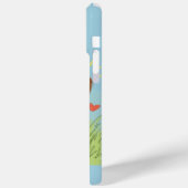 Cute Kawaii Duck with Bread Head Case-Mate iPhoneケース (裏面 / 左)