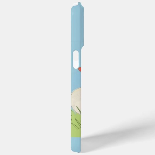 Cute Kawaii Duck with Bread Head Case-Mate iPhoneケース (裏面 / 右)