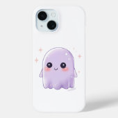 Cute Kawaii Ghost Phone Case | Pastel Halloween Case-Mate iPhoneケース (裏面)