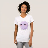 Cute Kawaii Ghost T-Shirt |Halloween Shirt Tシャツ (正面フル)