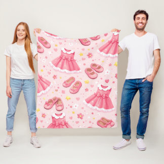 Cute Kawaii Graphic フリースブランケット