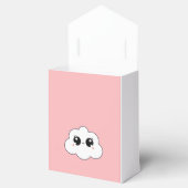 Cute Kawaii Happy Cloud Minimalist Design フェイバーボックス (オープン)