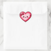 Cute Kawaii Heart Valentine Stickers ハートシール (バッグ)