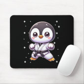 Cute Kawaii Karate Penguin Martial Arts 1  マウスパッド (マウス)