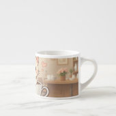 Cute Kawaii Kitten Coffee Mug | Adorable Cat Lover エスプレッソカップ (右)