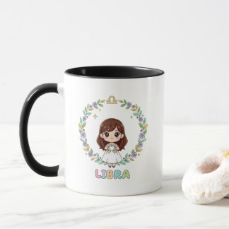 Cute Kawaii Libra Zodiac Sign マグカップ