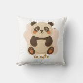Cute Kawaii Panda Cartoon クッション (正面)