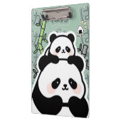 Cute Kawaii Panda Clipboard クリップボード (左)