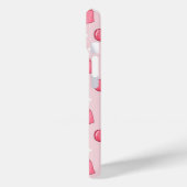Cute Kawaii Pink Aesthetic Foods Seamless Pattern Case-Mate iPhoneケース (裏面 / 左)
