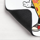 Cute Kawaii Pizza Cartoon Mousepad マウスパッド (コーナー)