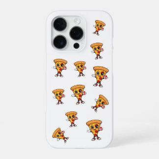 Cute Kawaii Pizza Phone Case Adorable Cartoon Food iPhone 16 Proケース