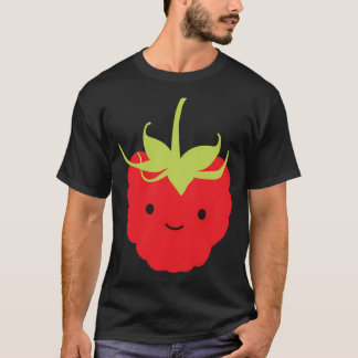 Cute Kawaii Red Raspberry Tシャツ