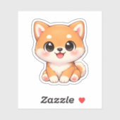 Cute Kawaii Shiba Inu Dog Sticker – Japan Style シール (シート)