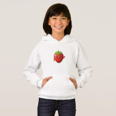 cute kawaii strawberry sweatshirt (正面フル)