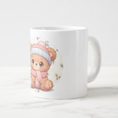 Cute Kawaii Teddy Bear Mug  ジャンボコーヒーマグカップ (正面右)
