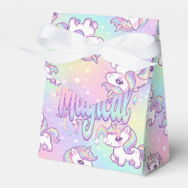 Cute Kawaii Unicorn Pastel Rainbow Magical フェイバーボックス