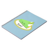 Cute Key Lime Pie ノートブック (左側)