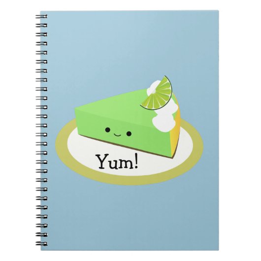 Cute Key Lime Pie ノートブック (正面)