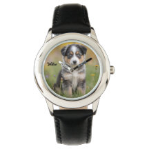 Cute Kid's Australian Shepherd Personalized